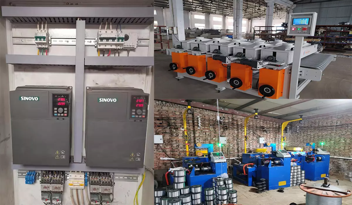 Application on Wire Drawing Machine